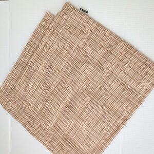 20" x20" Outdoor Beige/Brown Waterproof Pillow Covers for outdoor use